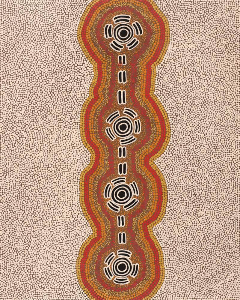 Aboriginal Art for Sale by Serita Nakamarra Ross 9963