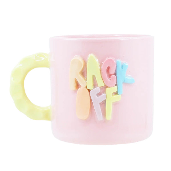 Aussie Slang Gifts Rack Off Australian Mug by Clay Sydney Bits of