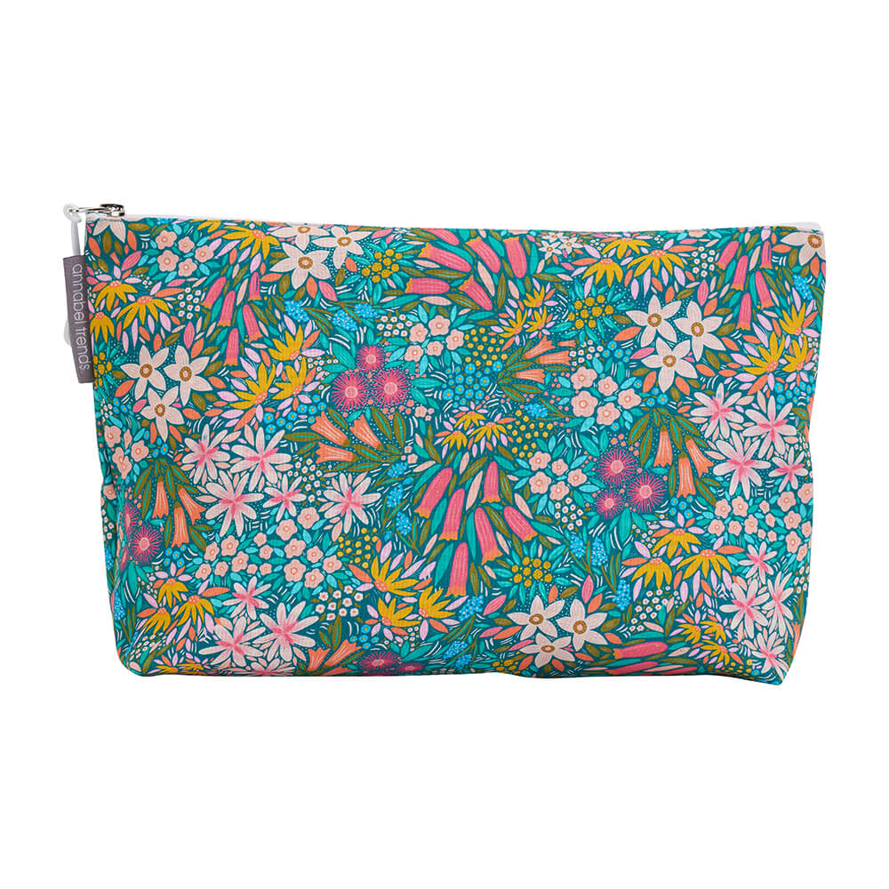 Australian Souvenir Toiletry Bags Native Flowers Made in Australia by Annabel Trends