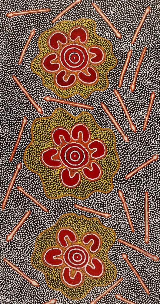 Aboriginal Art for Sale Sydney by Ritasha Nampijinpa Martin Bits of