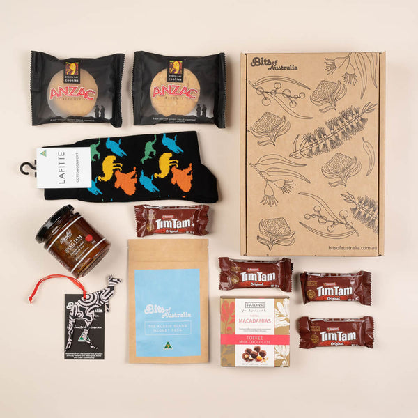 Australiana Food Hamper For Made in Australia Gifts Bits of Australia