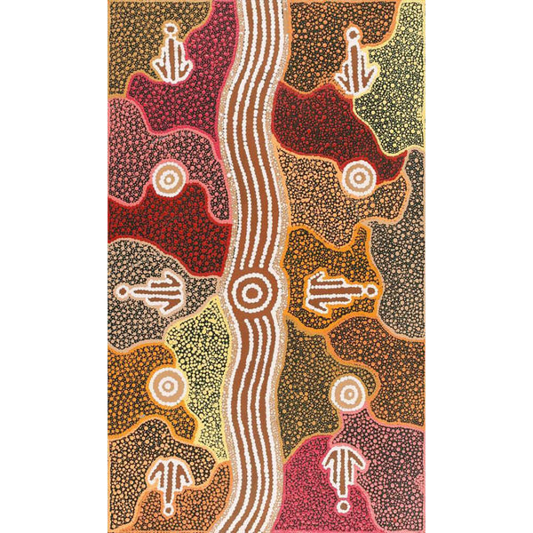 Aboriginal Art for Sale by Narelle Nakamarra Nelson Warlukurlangu