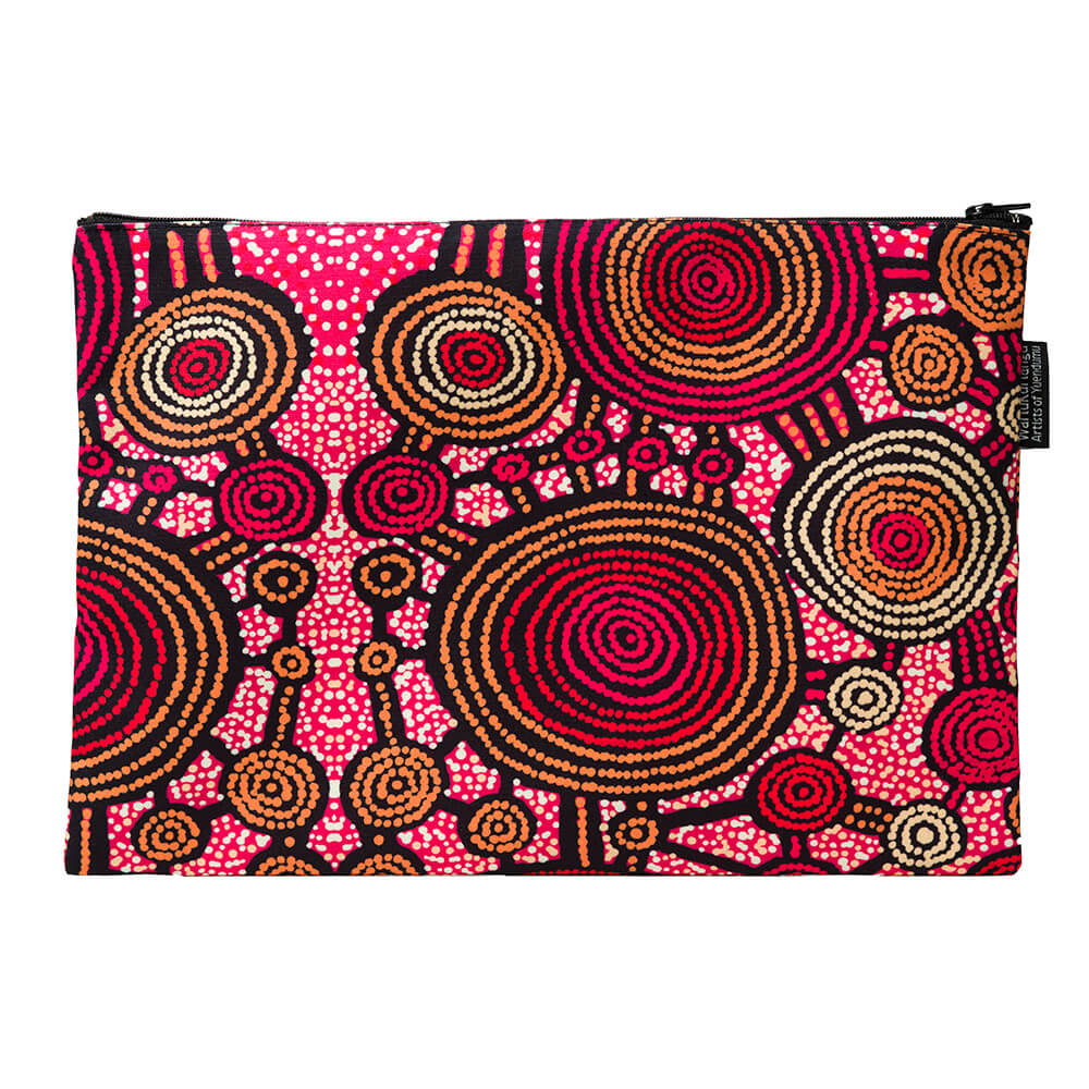 Aboriginal Gifts Australia, Teddy Gibson Zip Case Australian Made by Alperstein Designs