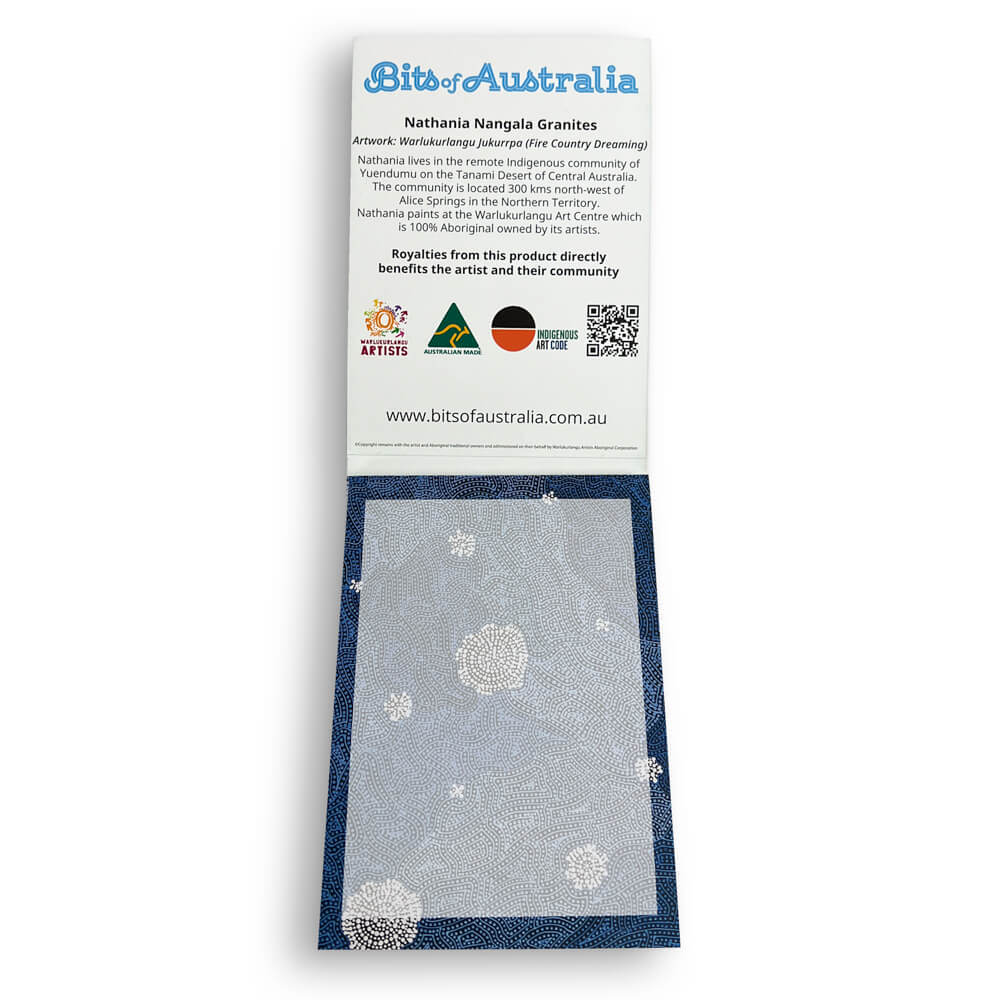 Australian Aboriginal Souvenirs Nathania Granites Notepad