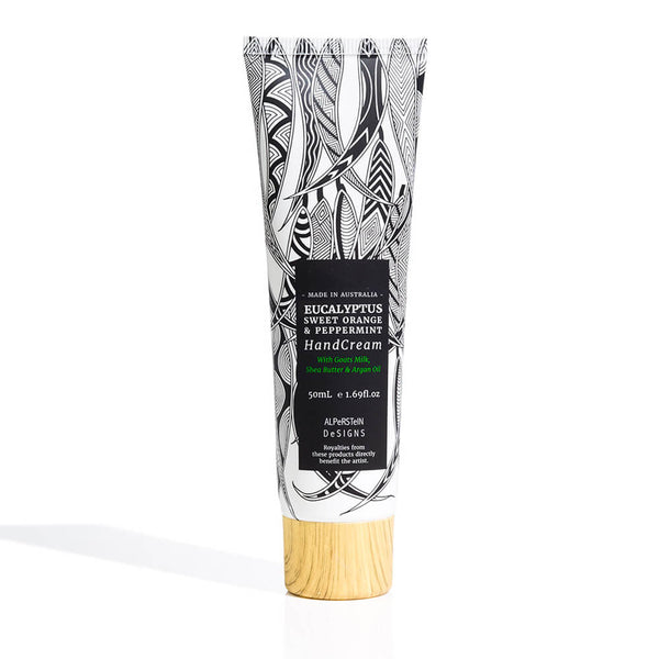 Australian Made Hand Cream Eucalyptus, Sweet Orange & Peppermint