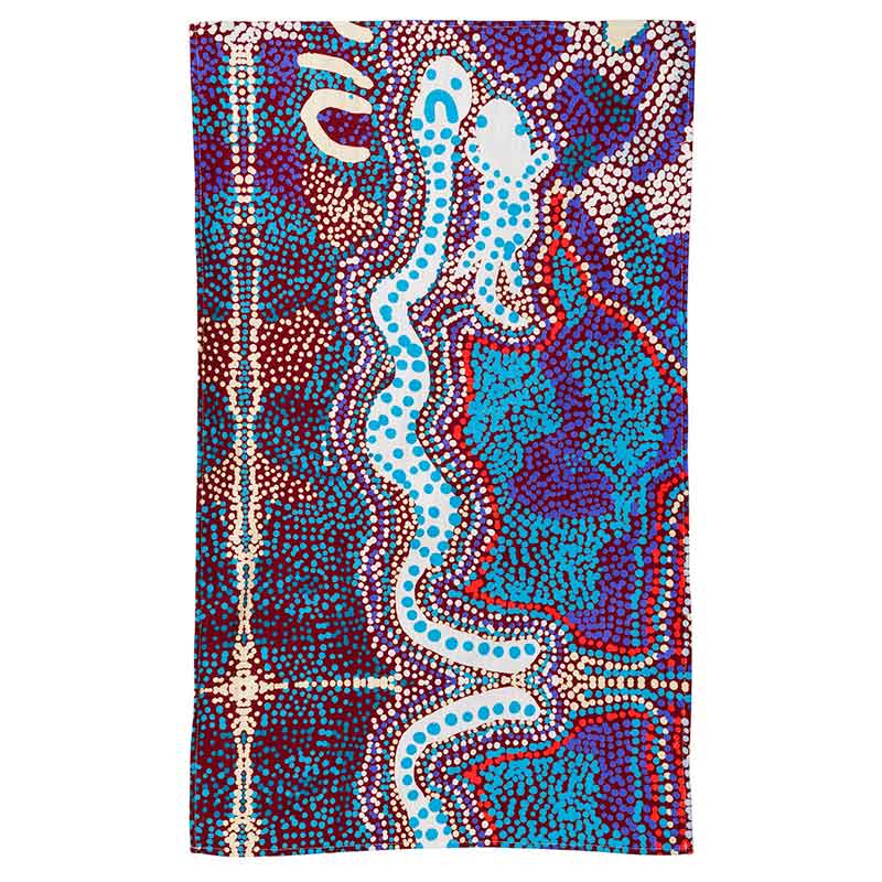 Gifts Australia Aboriginal Art Tea Towel by Alperstein Design