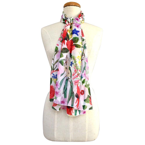 Small Scarf Australian Floral main image 1