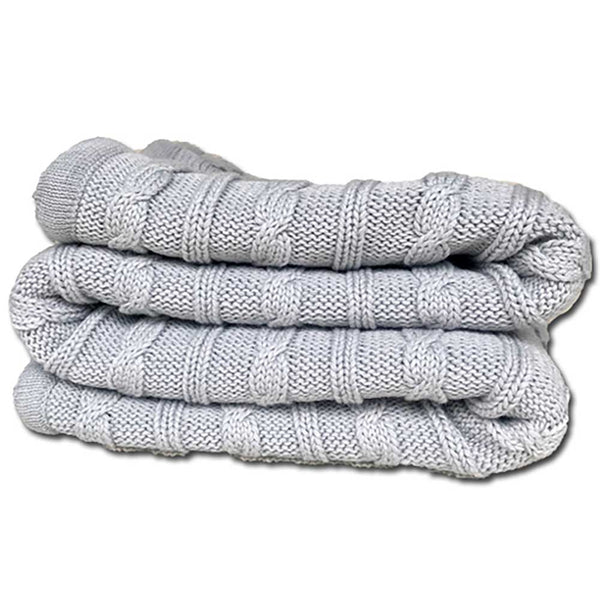 Australian Made Cotton & Merino Wool Babies Blanket Bits of Australia