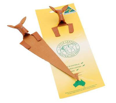 Australian Made Gifts & Souvenirs with the Kangaroo Leather Bookmark -by Gamagon. For the best Australian online shopping for a Accessories - 1