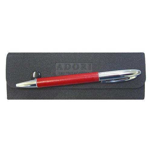 Red Kangaroo Leather Pen