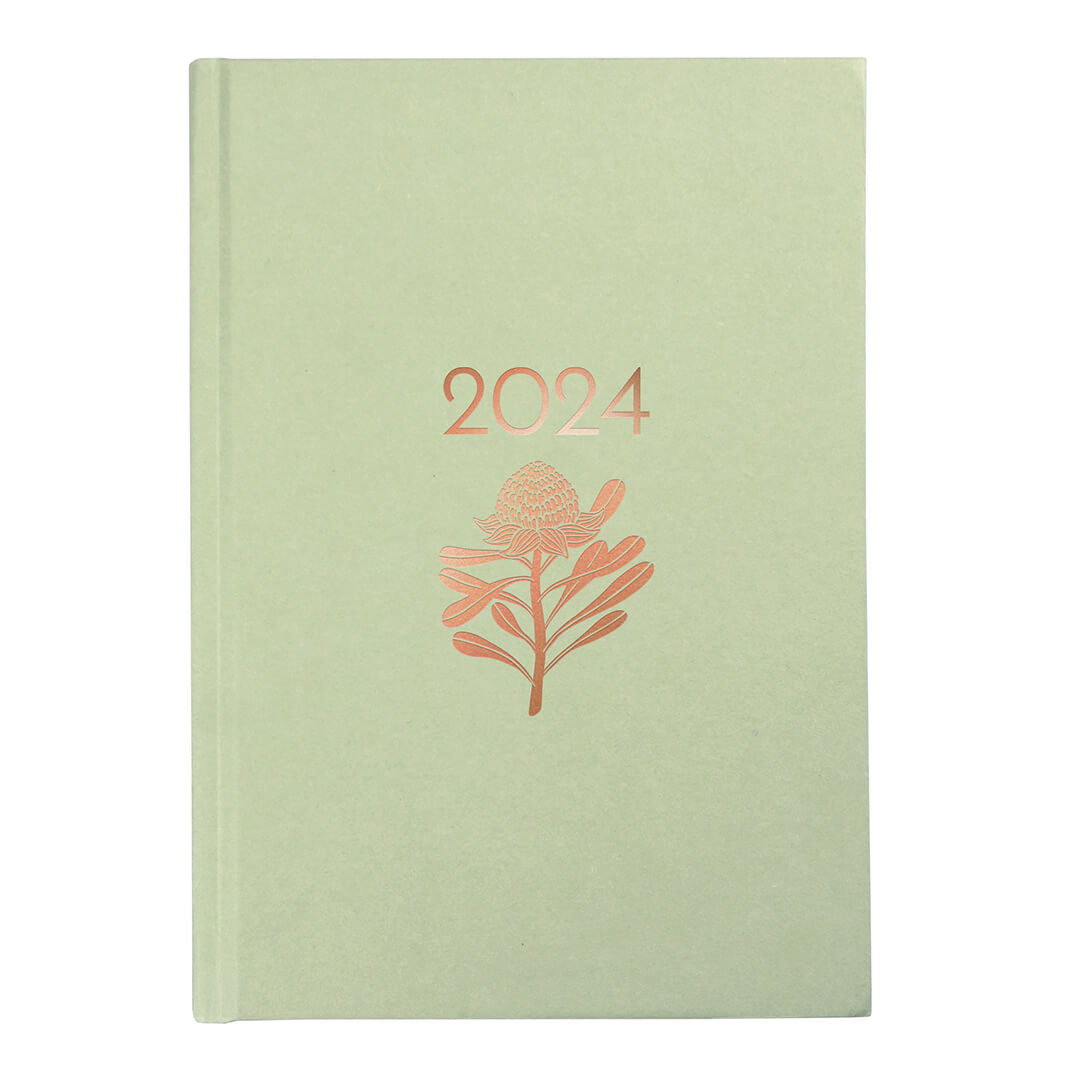 2024 Australian Diary Planner by Earth Greetings Unique Christmas Gifts Australia Green