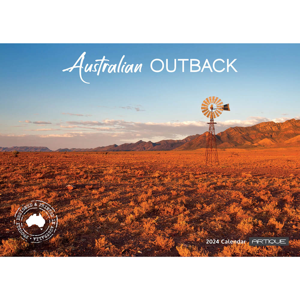 2024 Australian Outback Calendar at the BitsofAustralia shop
