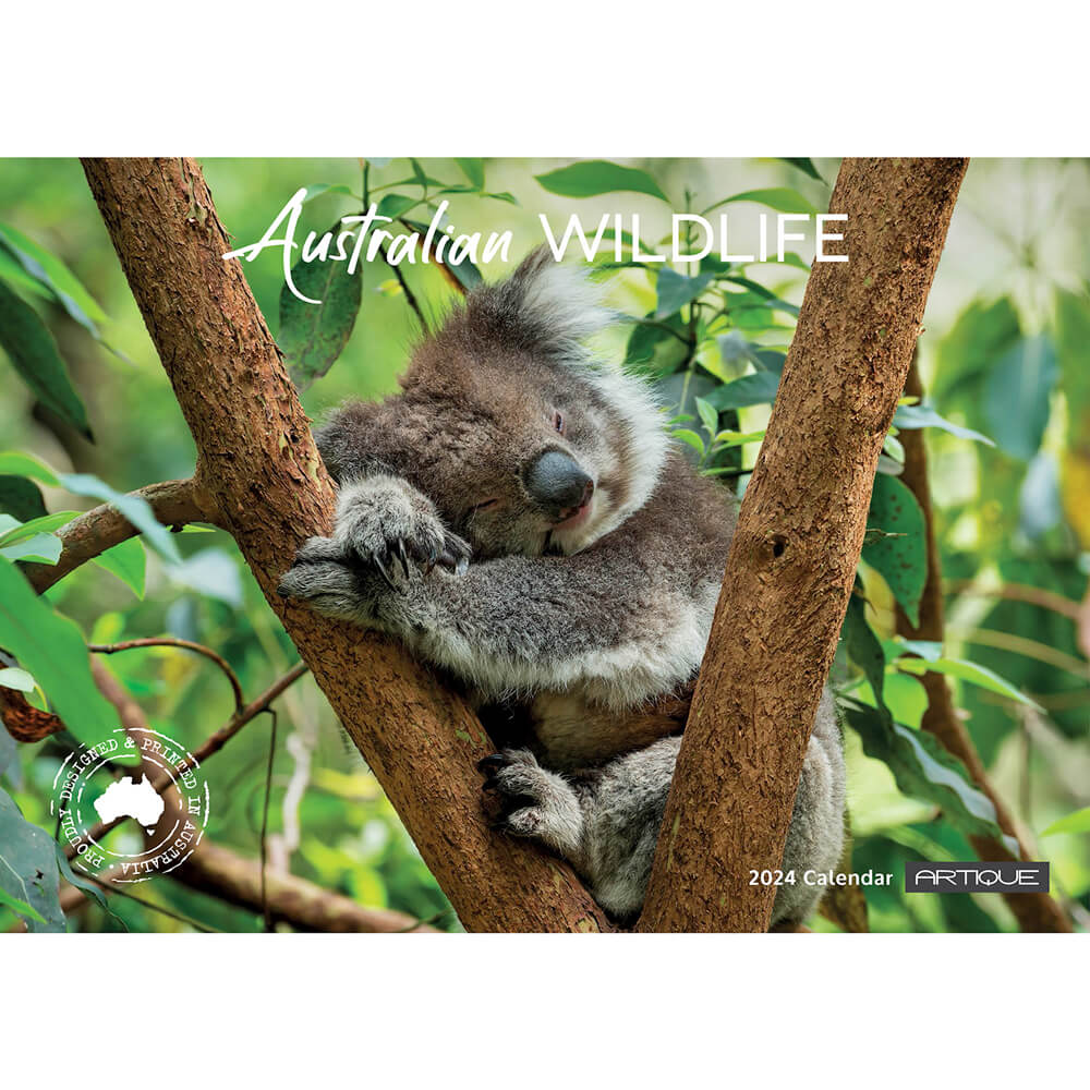 2024 Australian Wildlife Calendar Made in Australia by Artique