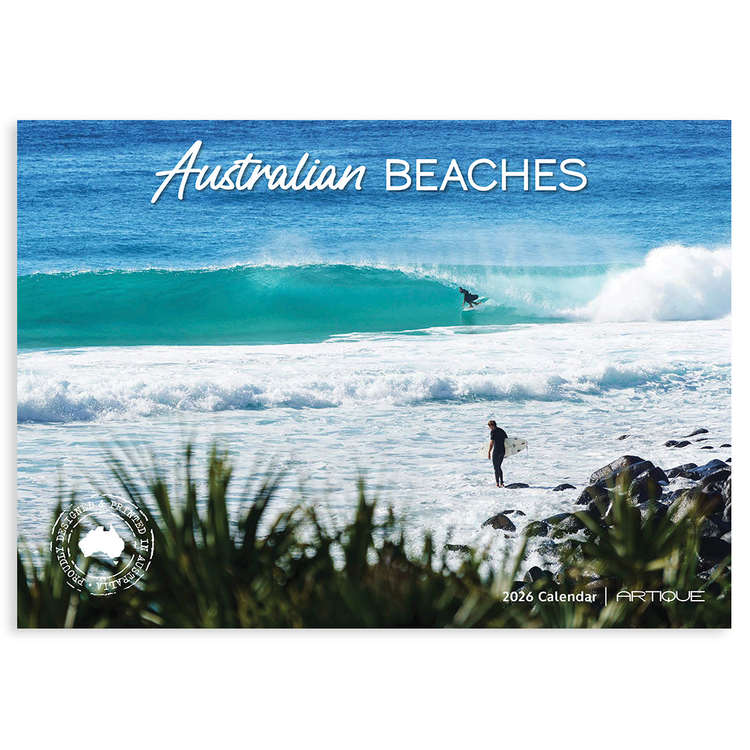 2026 Australian Beaches Photography Calendar for Best Souvenirs