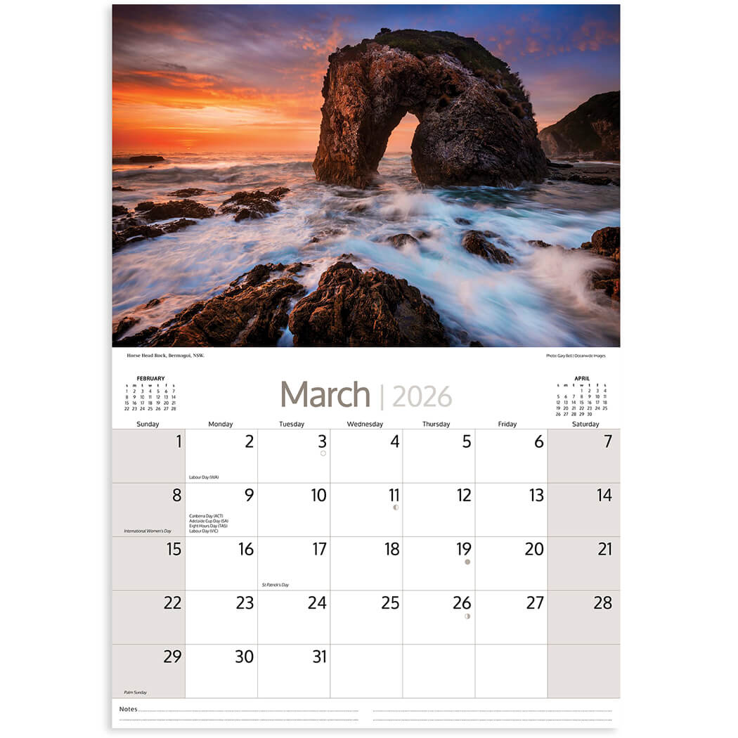 2026 Majestic Australia Calendar For Aussie Gifts To Send Overseas 2026-majestic-australia-calendar-for-aussie-gifts-to-send-overseas