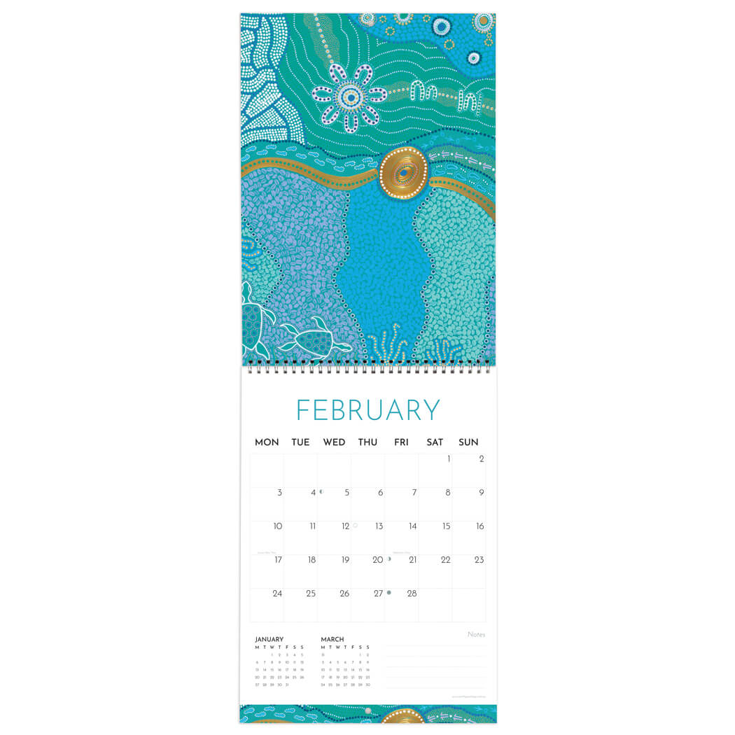 2026 Australiana Calendar for Gifts Made in Australia