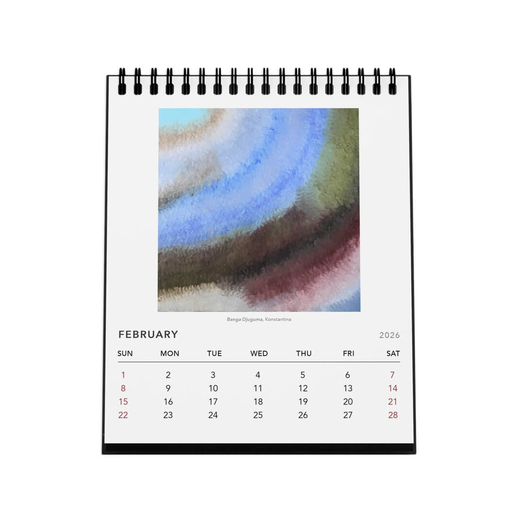 2026 First Nations Desktop Calendar for Australian Made Aboriginal Gifts