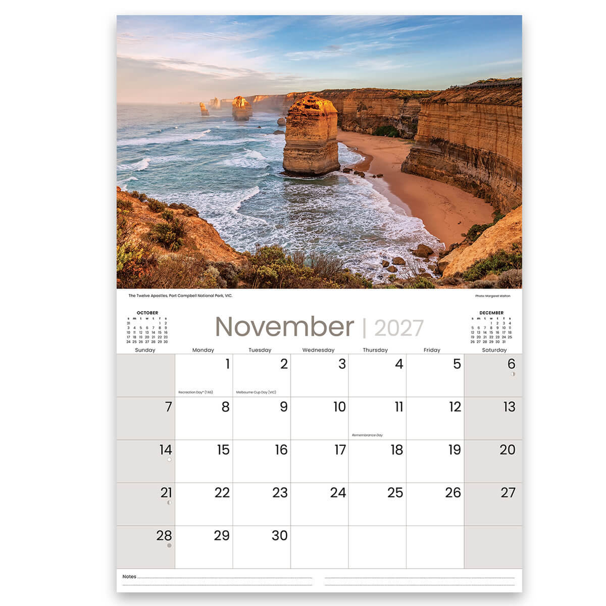 2027 Australian Icons Souvenir Calendar by Artiqye