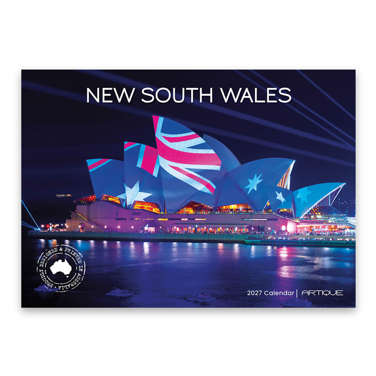 2027 New South Wales Calendar made in Australia by Artique