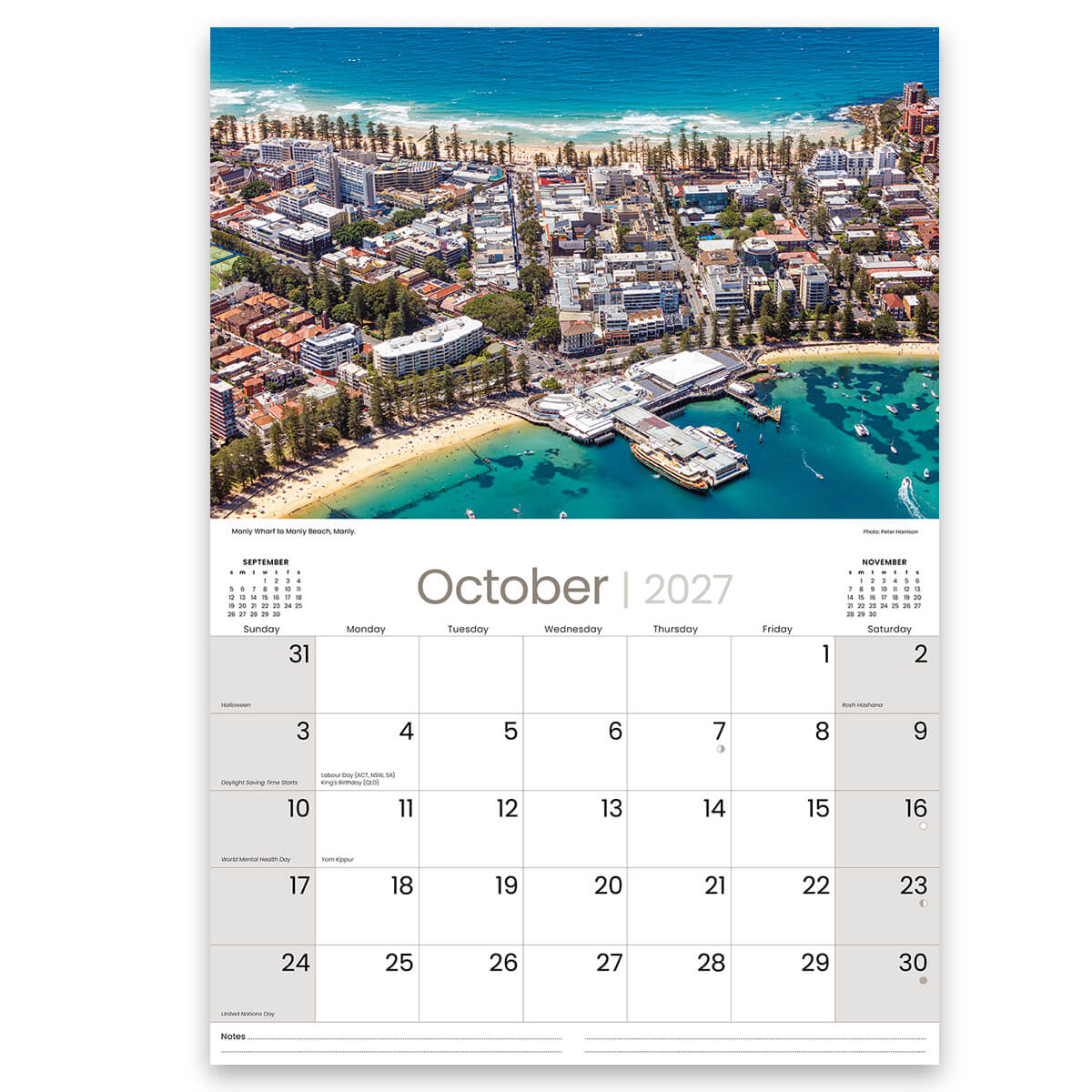 2027 Sydney Photo Wall Calendar for the Best Australian Souvenirs
