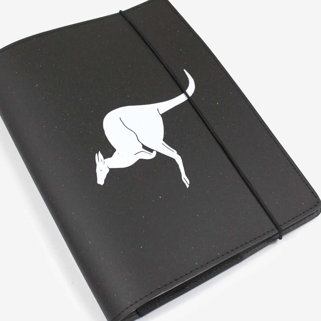 A5 Eco Leather Journal with Kangaroo Motif for Australian Made Corporate Gifts