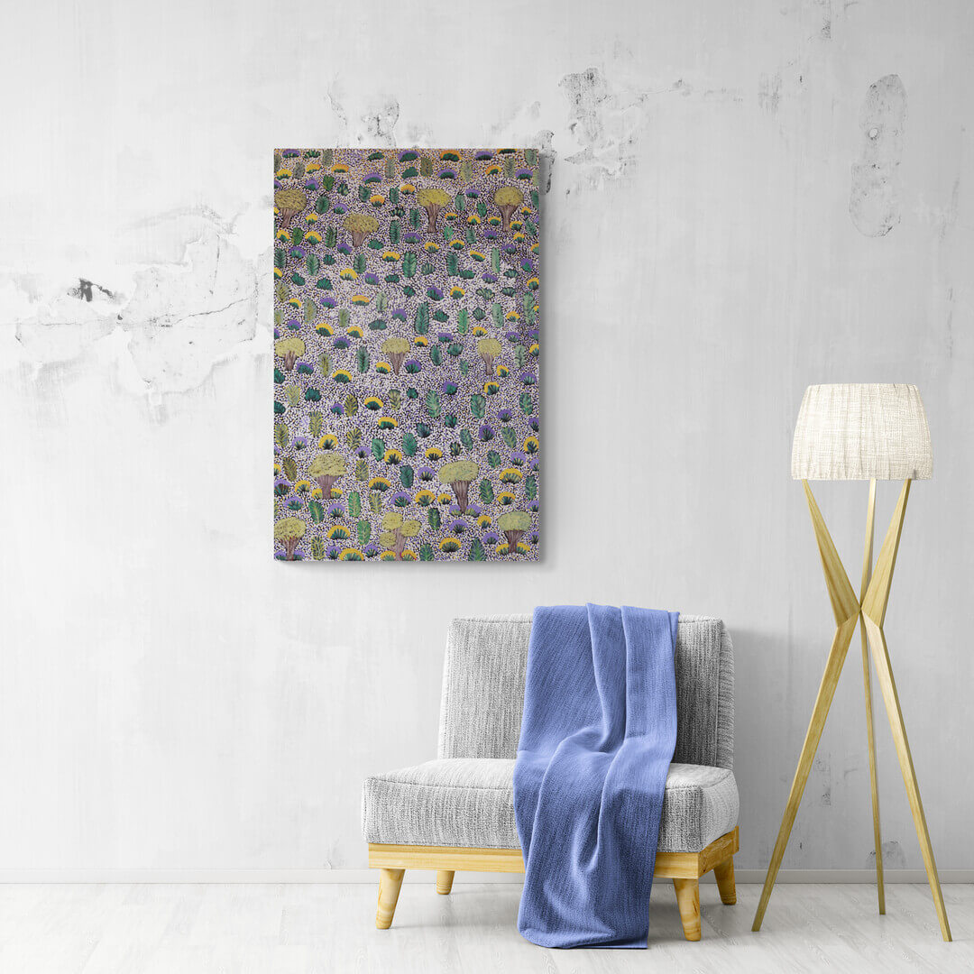 Aboriginal Art for Sale Sydney by Sharida Kemarre Holmes from the Artists of Ampilatwatja 475