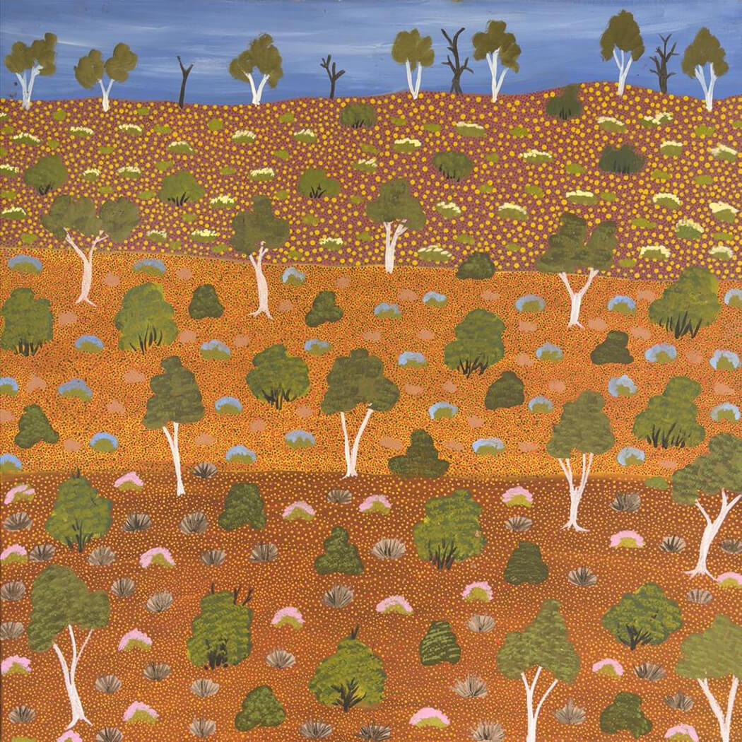 Aboriginal Art for Sale by Alec Pula Lewis from the Artists of Ampilatwatja 69-25