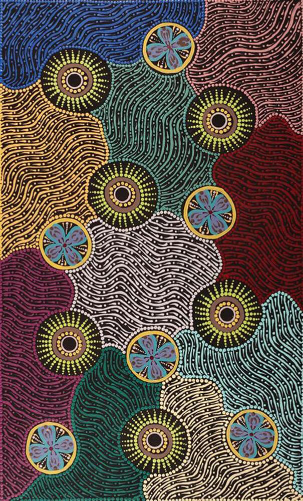 Aboriginal Art for Sale by Anne Grace Nungarrayi Kitson 3960