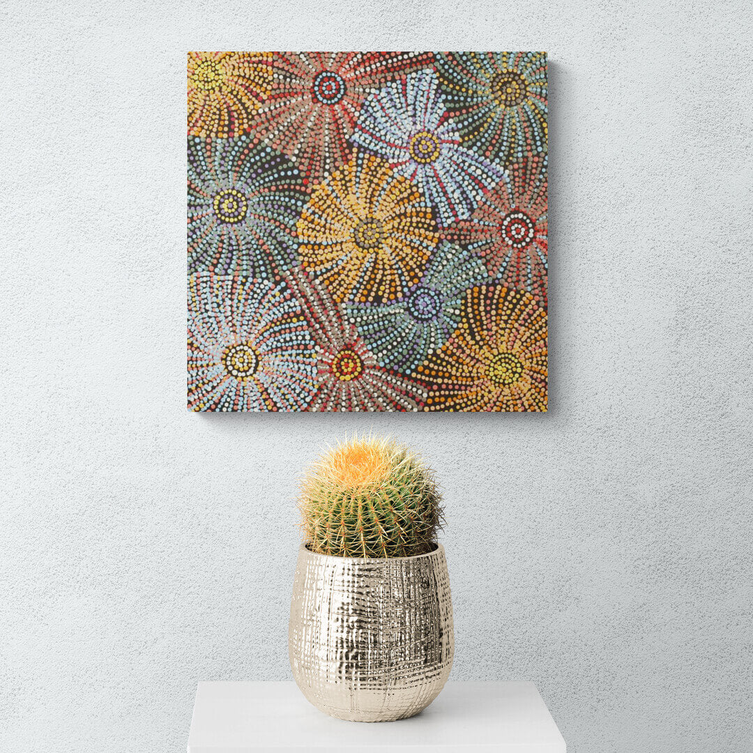 Aboriginal Art for Sale by Evelyn Nangala Robertson 4135