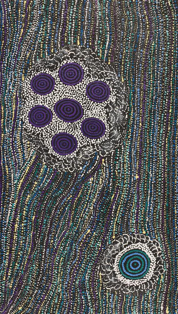 Aboriginal Art for Sale by Geraldine Napangardi Granites 2501