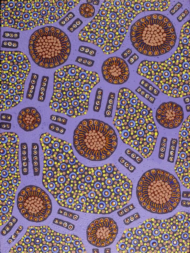 Aboriginal Art for Sale by Jennifer Napaljarri Lewis 1251