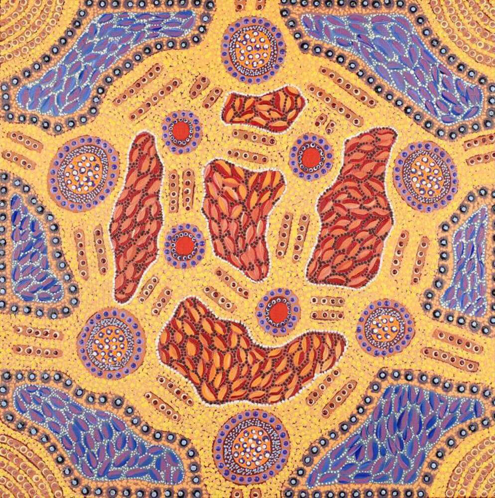 Aboriginal Art for Sale Sydney by Jennifer Napaljarri Lewis  934