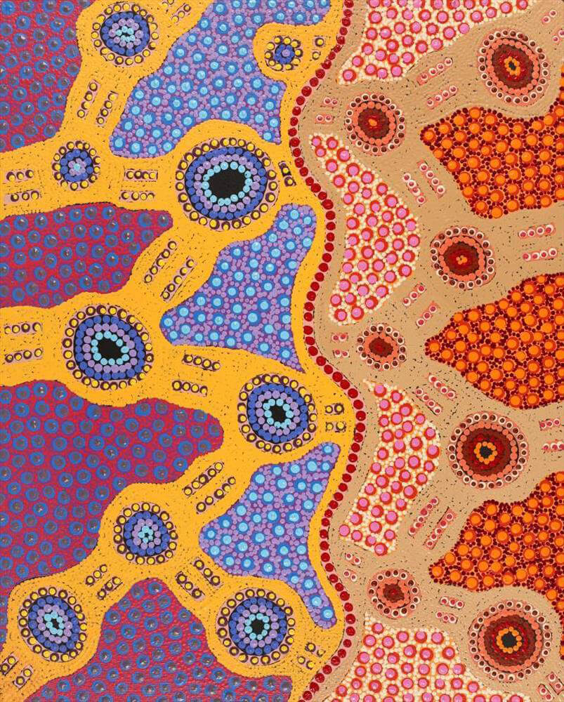 Aboriginal Art for Sale by Jennifer Napaljarri Lewis from Warlukurlangu 1462