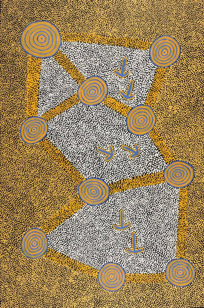 Aboriginal Art for Sale by Michael Japaljarri Wayne 2241