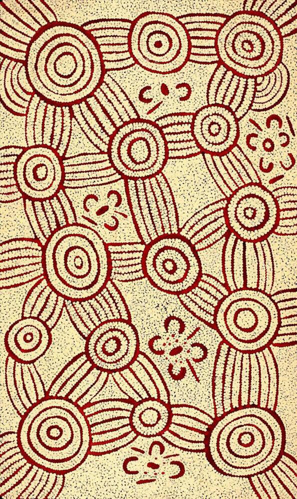 Aboriginal Art for Sale by Noretta Nakamarra Nolan 330