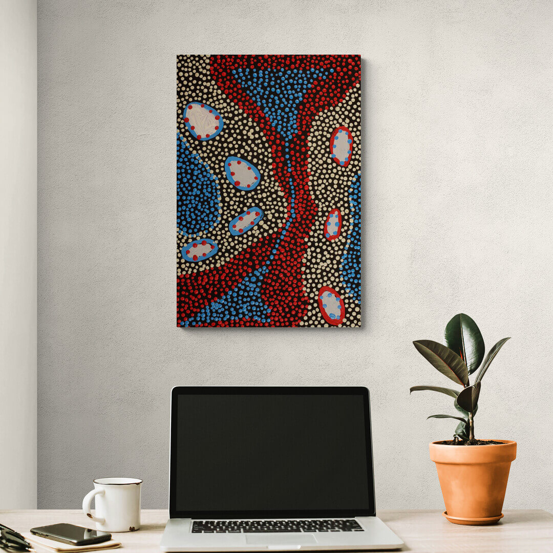 Aboriginal Art for Sale by Samuel Jampijinpa Collins 1138