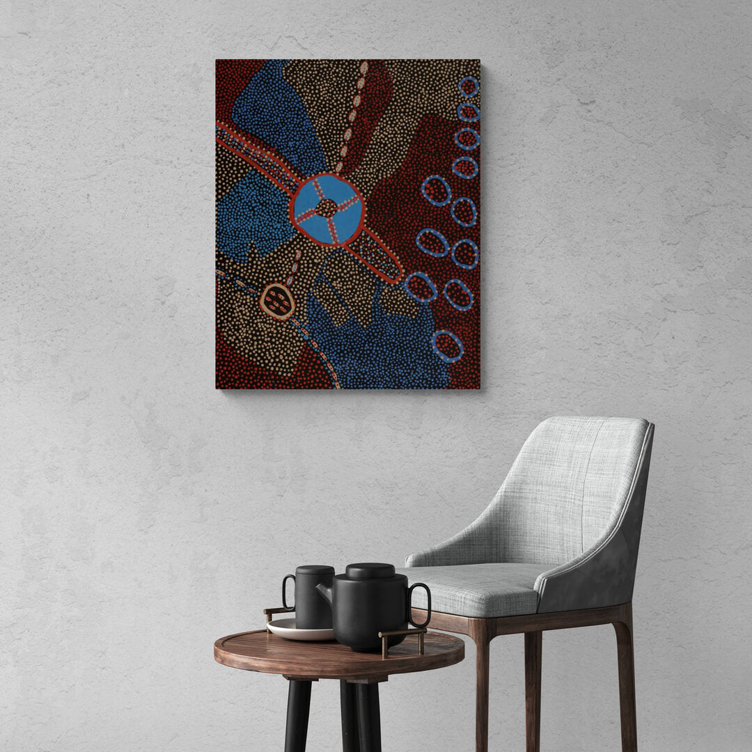 Aboriginal Art for Sale by Samuel Jampijinpa Collins 837