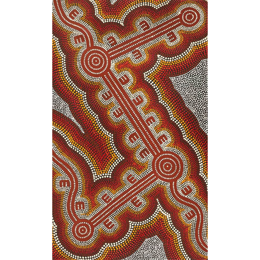 Aboriginal Art for Sale Sydney by Stephanie Napurrurla Nelson from Warlukurlangu