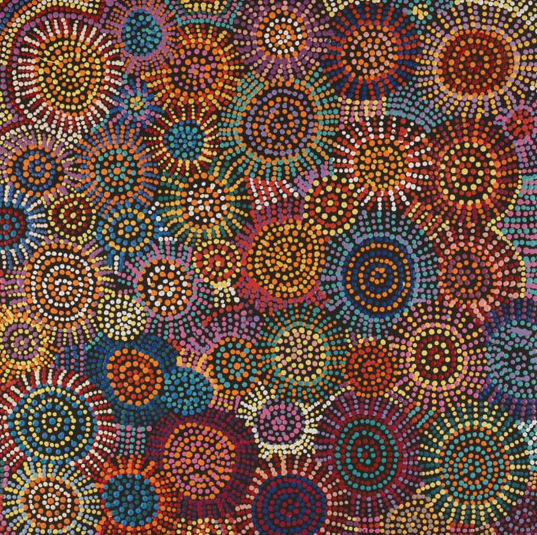 Aboriginal Art for Sale by Tina Napangardi Martin 3368