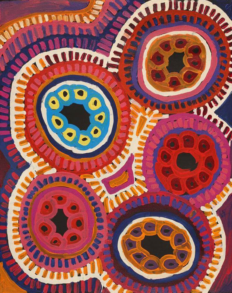 Aboriginal Art for Sale by Vanetta Nampijinpa Hudson 2592-23