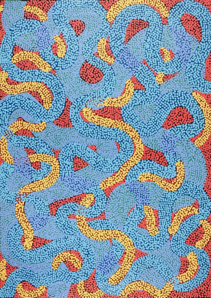 Aboriginal Art for Sale by Vanetta Nampijimpa Hudson 4500
