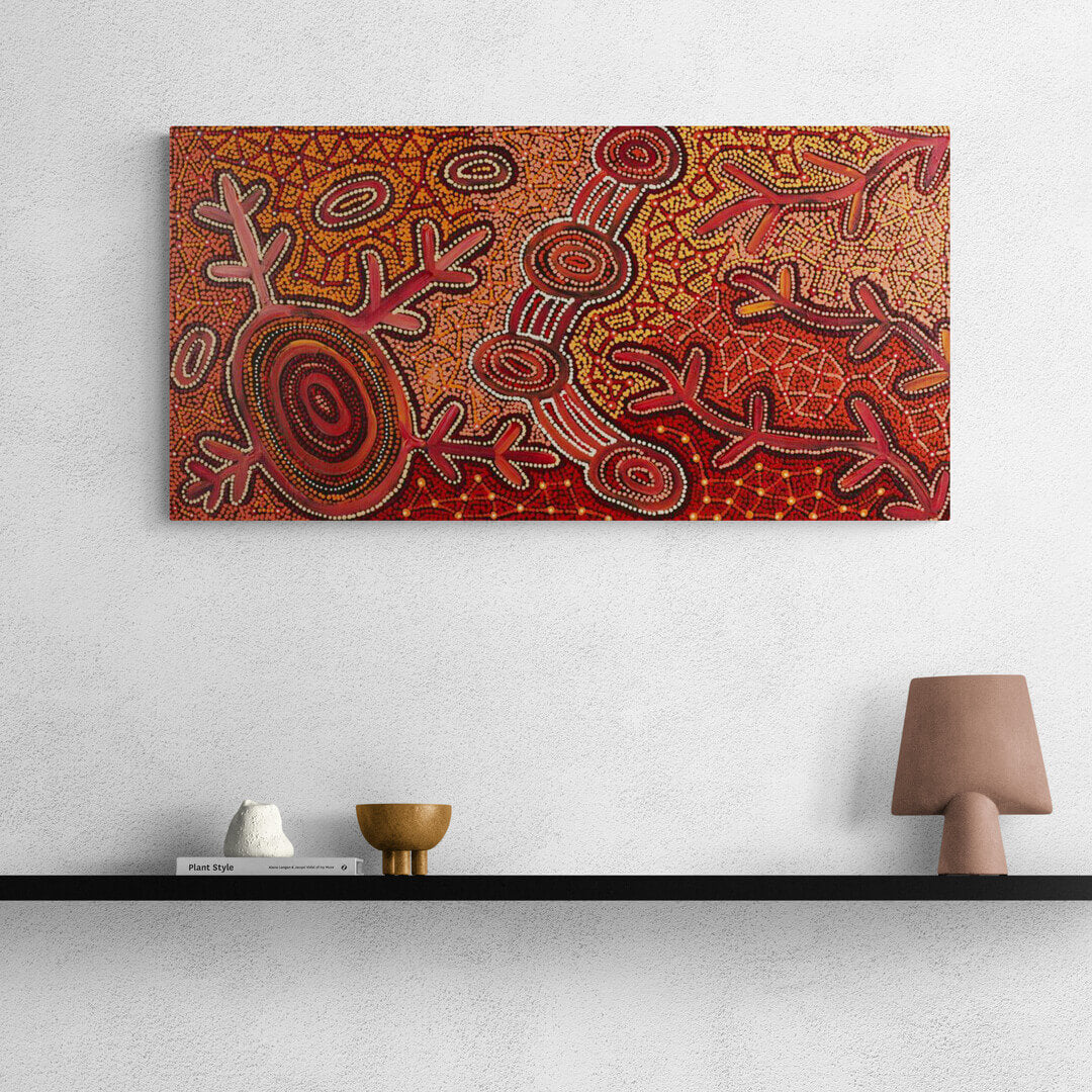 Aboriginal Art for Sale Sydney by Theo-Nangala-Hudson-835-25ny