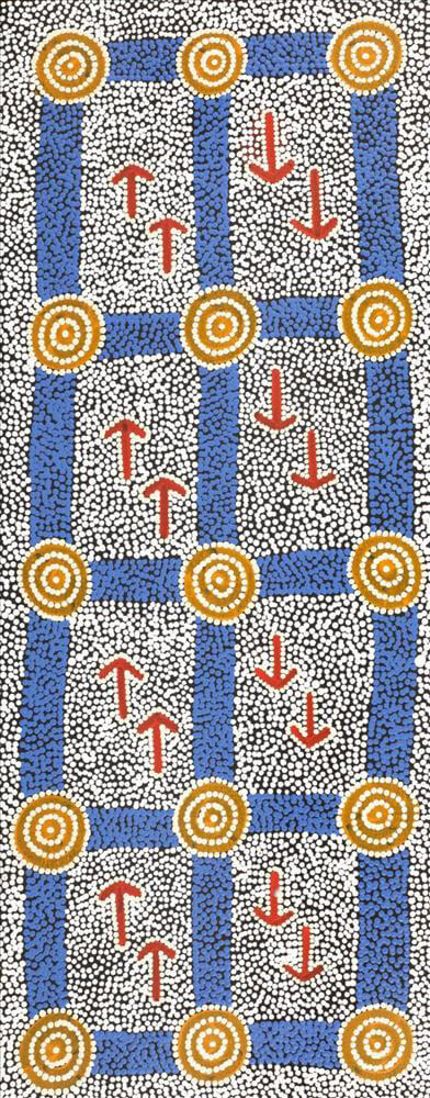 Aboriginal Art for Sale by Michael Japaljarri Wayne 1249
