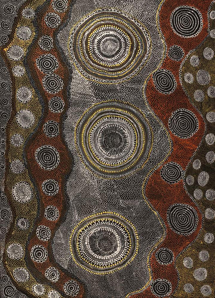 Aboriginal Artworks for Sale by Lola Nampijinpa Brown 2882