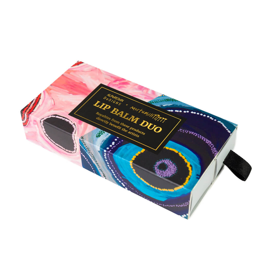 Aboriginal Gifts Australia - Lip Balm Gift Set with Finger Lime & Kakadu Plum