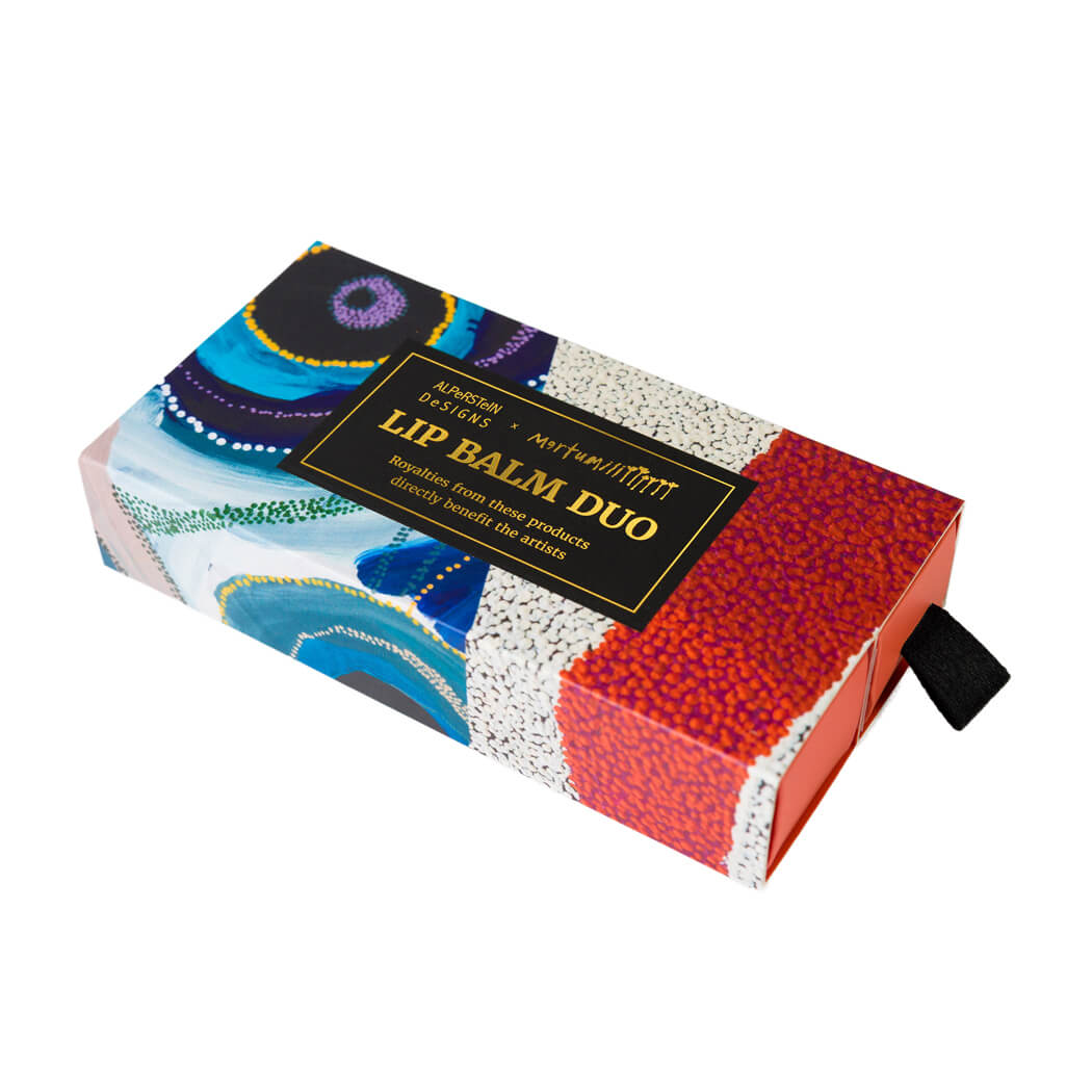 Aboriginal Gifts Australia - Lip Balm Gift Set Lychee & Finger Lime