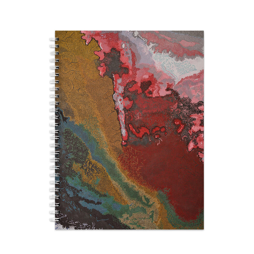 Aboriginal Gifts Spiral Bound Journal Australian made