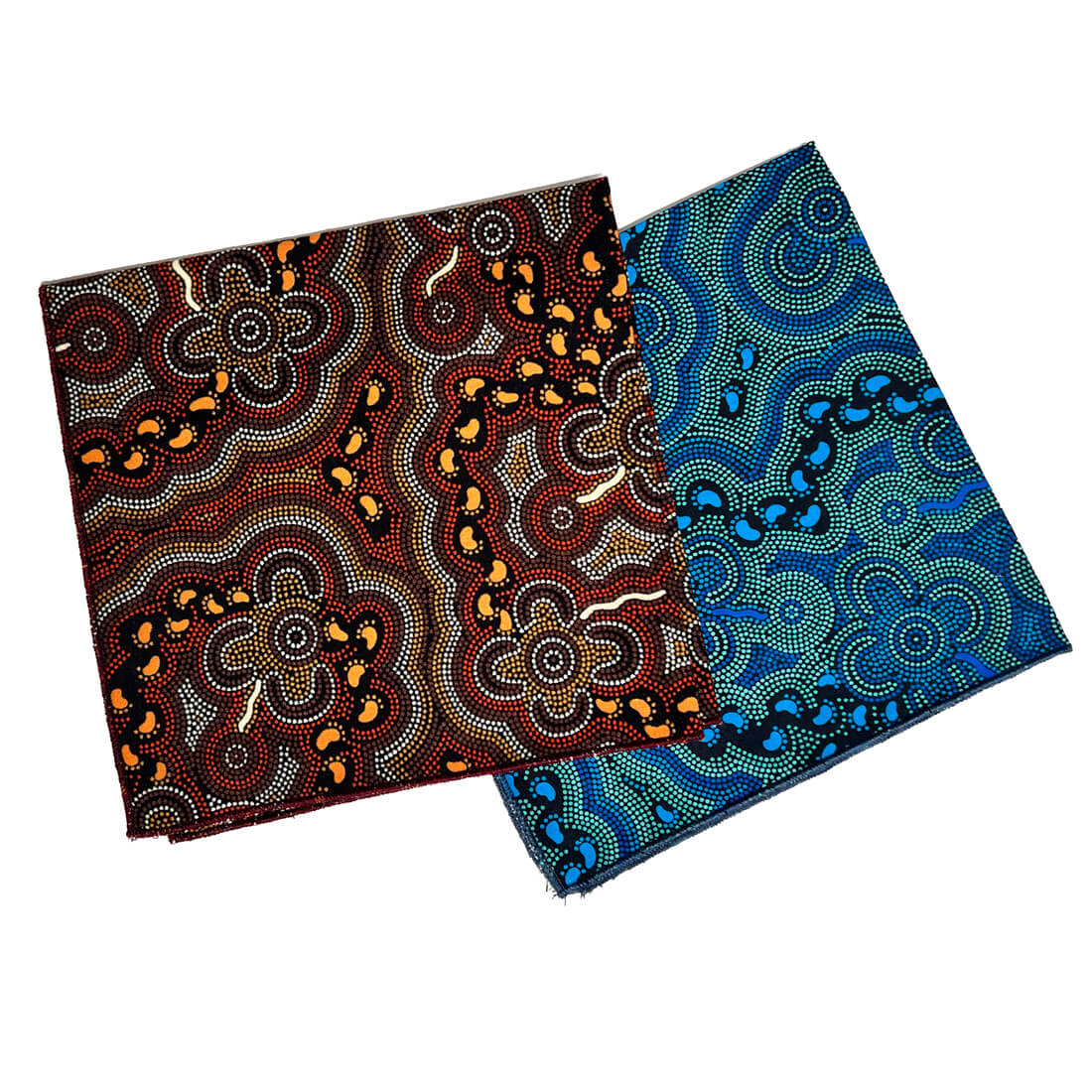 Aboriginal Gifts for Men On Walkabout Handkerchieves Australian Made