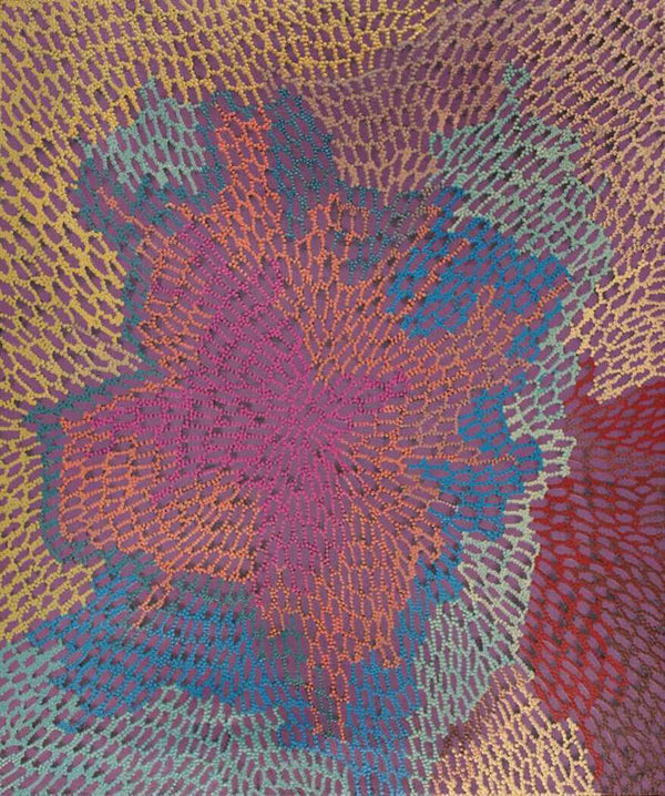 Aboriginal Art for Sale Sydney by Drusilla Nangala Spencer 91 x 76 ...