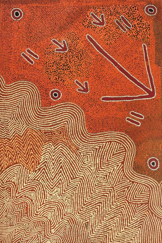Aboriginal Art for Sale Sydney by Omay Nampijinpa Gallagher 671